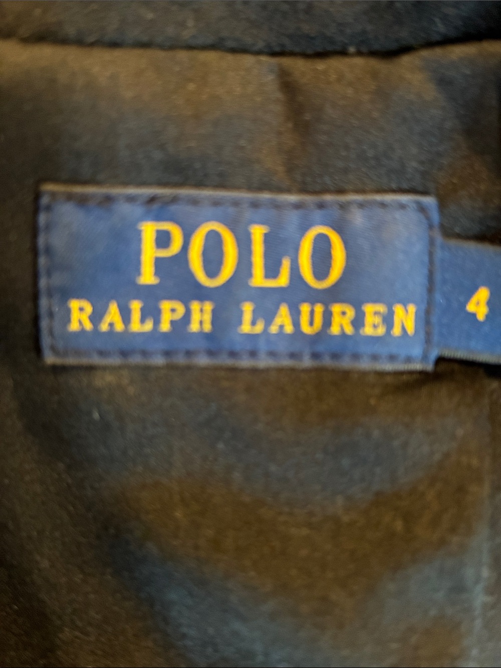 Polo Ralph Lauren Black Wool Womens Military-Style Blazer Jacket - Picture 4 of 5